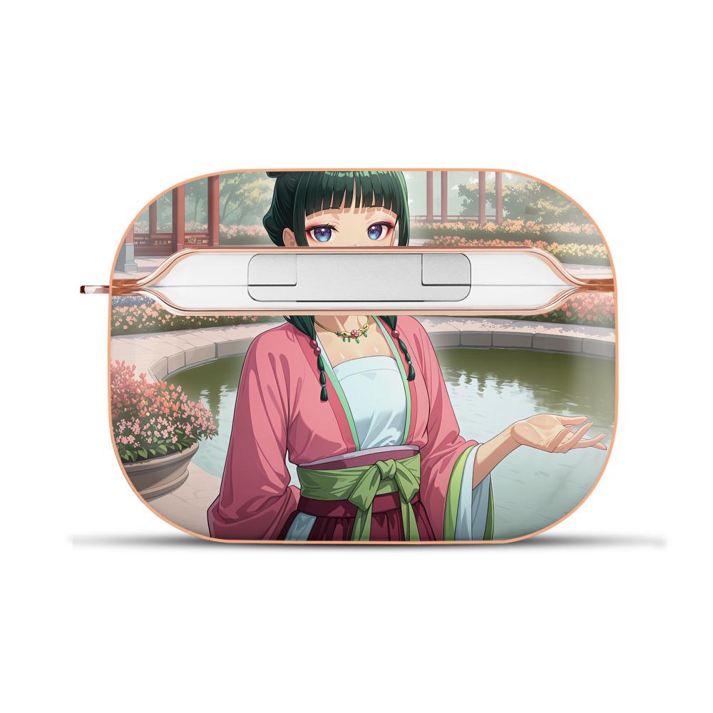 薬屋のひとりごと The Apothecary Diaries 【AirPods Pro用】ハードシェル保護ケース｜耐衝撃・防指紋・カラビナ付き商品仕様