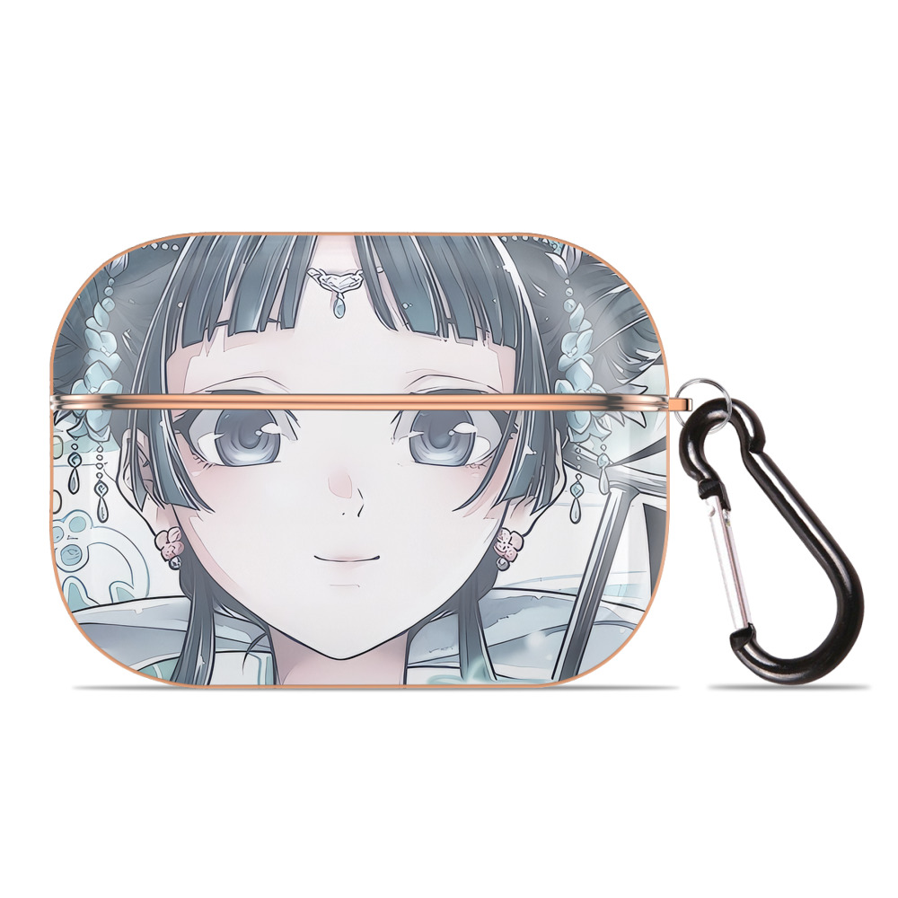 薬屋のひとりごと The Apothecary Diaries 【AirPods Pro用】ハードシェル保護ケース｜耐衝撃・防指紋・カラビナ付き商品仕様