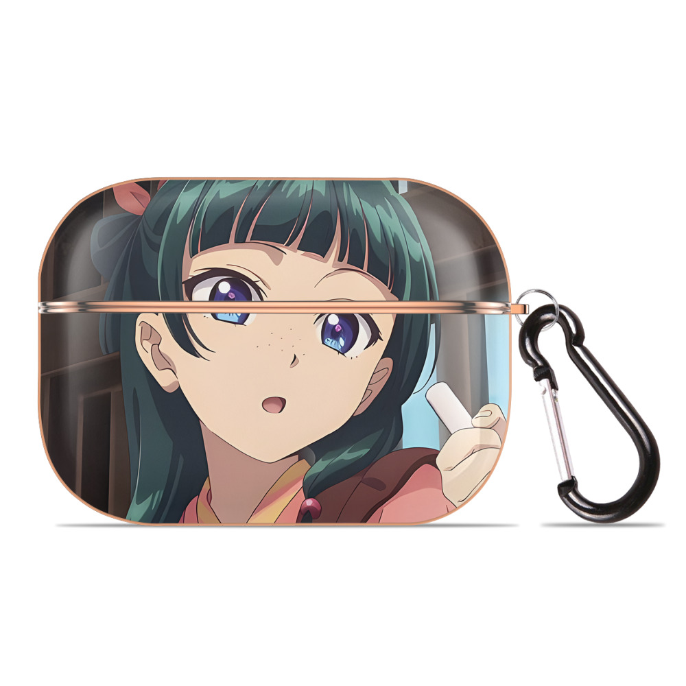 薬屋のひとりごと The Apothecary Diaries 【AirPods Pro用】ハードシェル保護ケース｜耐衝撃・防指紋・カラビナ付き商品仕様