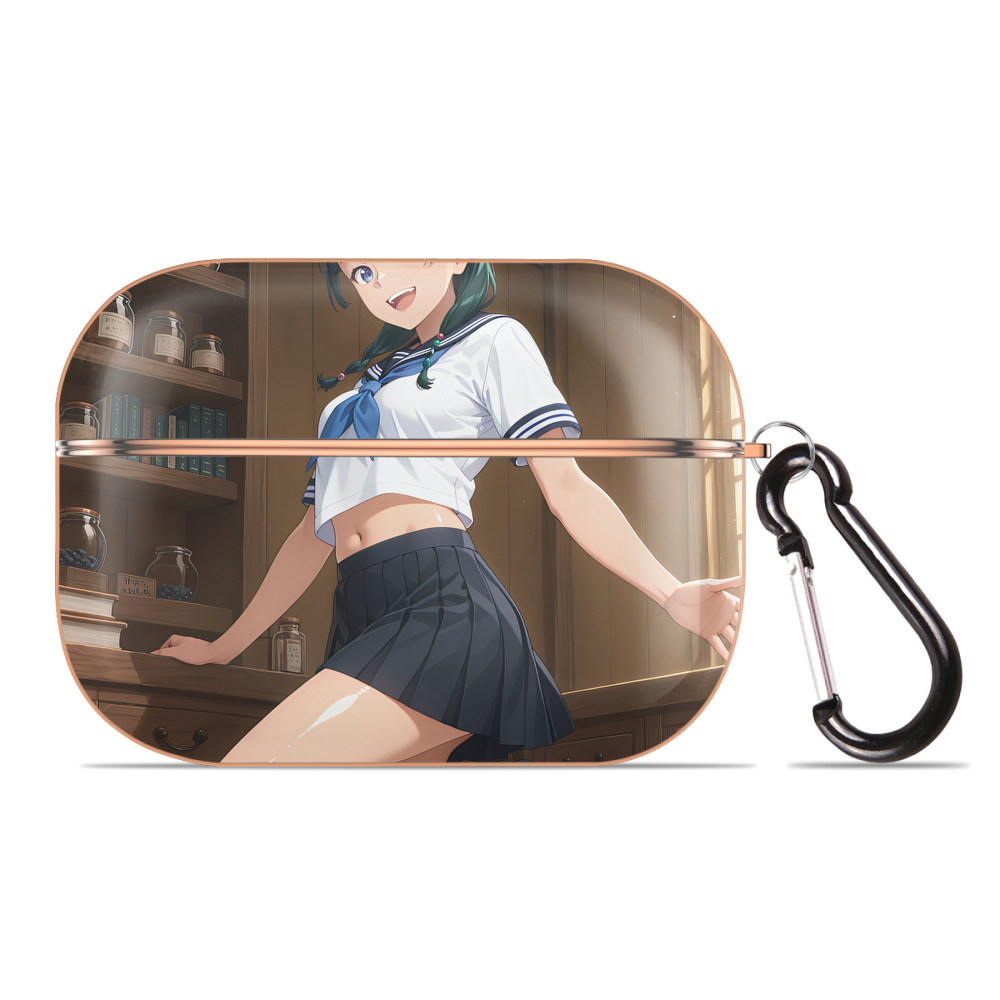 薬屋のひとりごと The Apothecary Diaries 【AirPods Pro用】ハードシェル保護ケース｜耐衝撃・防指紋・カラビナ付き商品仕様
