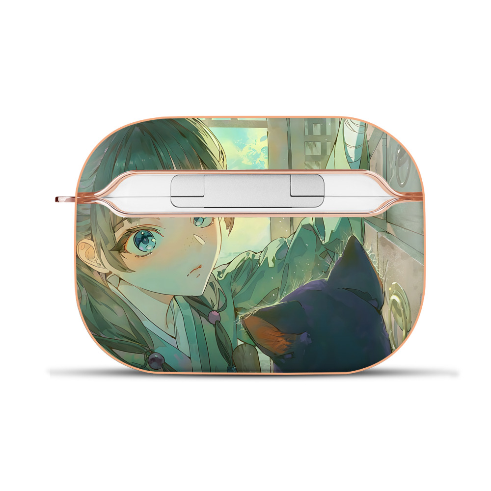 薬屋のひとりごと The Apothecary Diaries 【AirPods Pro用】ハードシェル保護ケース｜耐衝撃・防指紋・カラビナ付き商品仕様