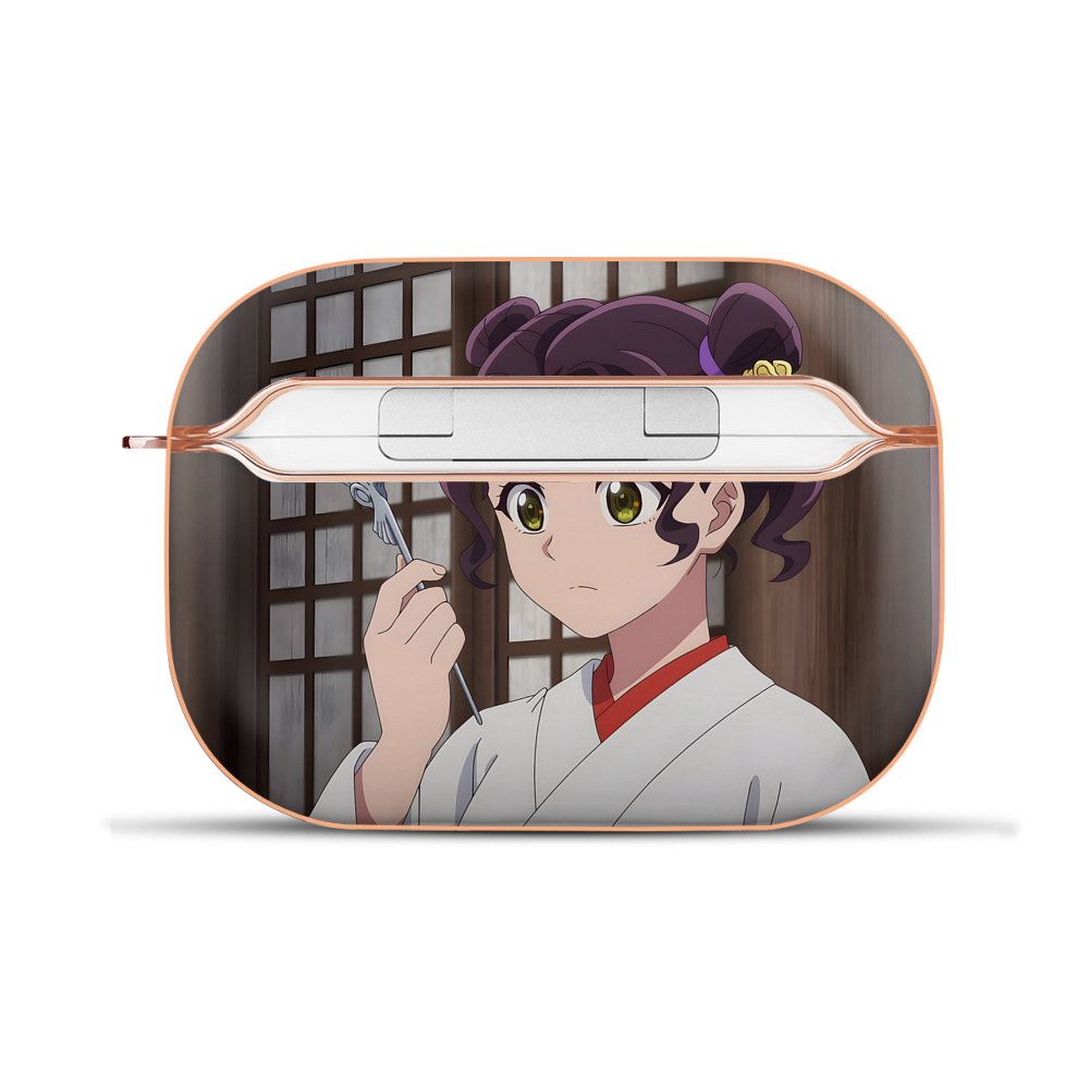 （画像用） 薬屋のひとりごと The Apothecary Diaries 【AirPods Pro用】ハードシェル保護ケース｜耐衝撃・防指紋・カラビナ付き商品仕様