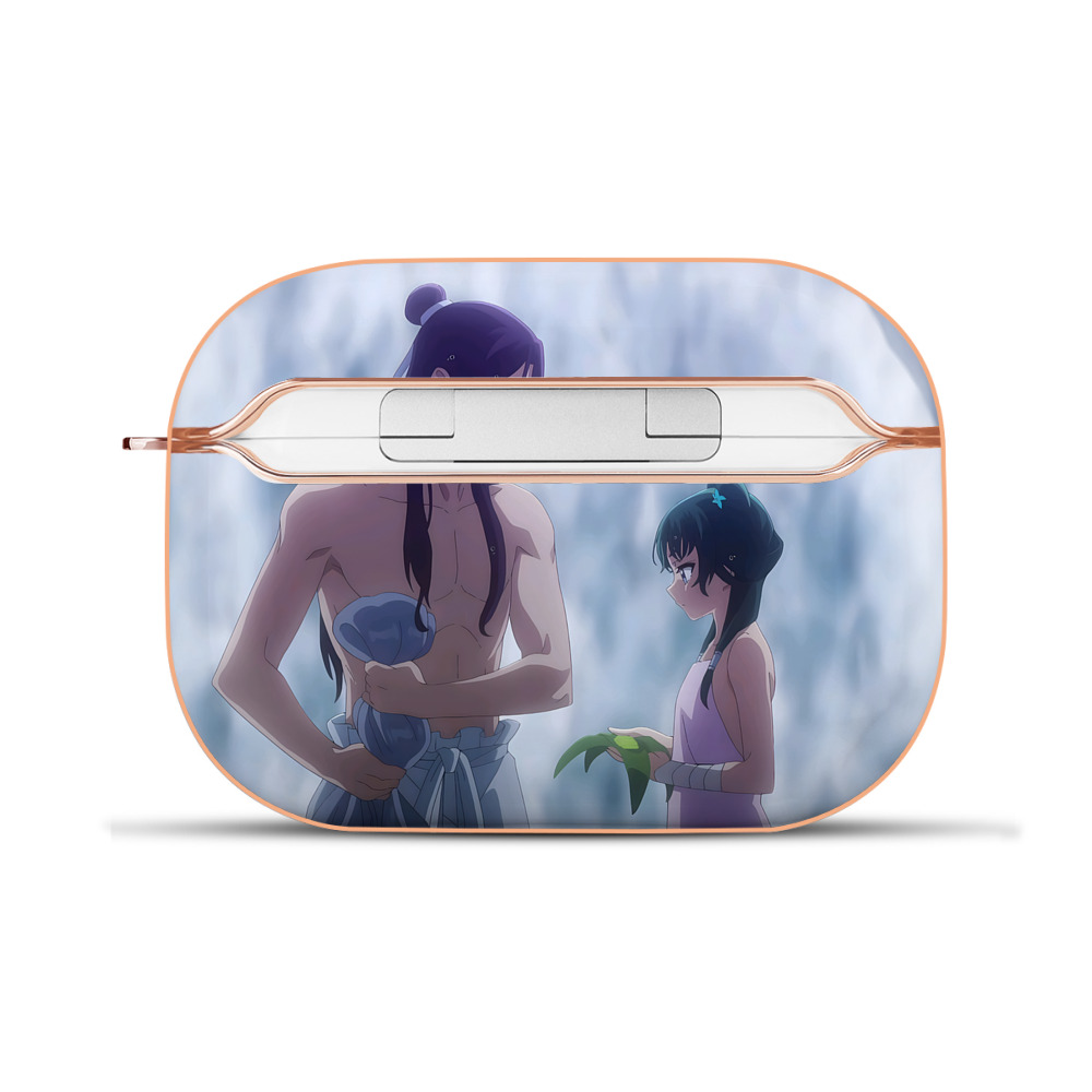 （画像用） 薬屋のひとりごと The Apothecary Diaries 【AirPods Pro用】ハードシェル保護ケース｜耐衝撃・防指紋・カラビナ付き商品仕様