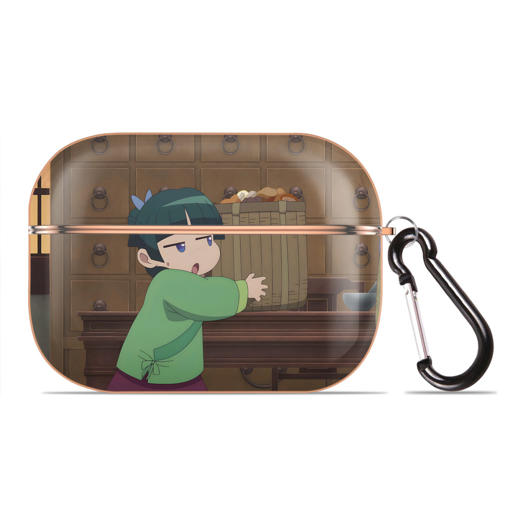 薬屋のひとりごと The Apothecary Diaries 【AirPods Pro用】ハードシェル保護ケース｜耐衝撃・防指紋・カラビナ付き商品仕様