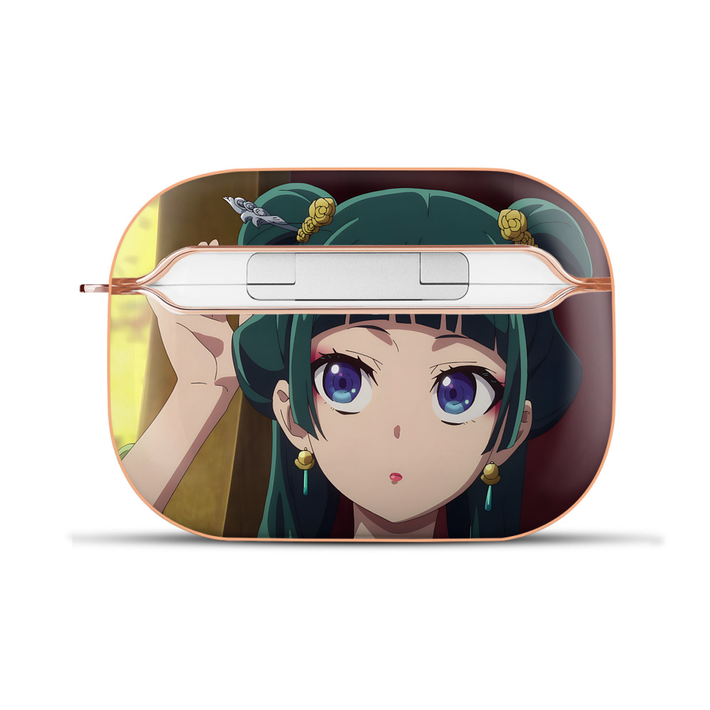 薬屋のひとりごと The Apothecary Diaries 【AirPods Pro用】ハードシェル保護ケース｜耐衝撃・防指紋・カラビナ付き商品仕様