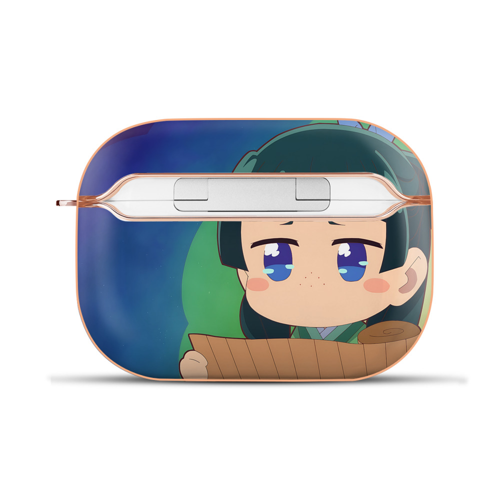 （画像用） 薬屋のひとりごと The Apothecary Diaries 【AirPods Pro用】ハードシェル保護ケース｜耐衝撃・防指紋・カラビナ付き商品仕様