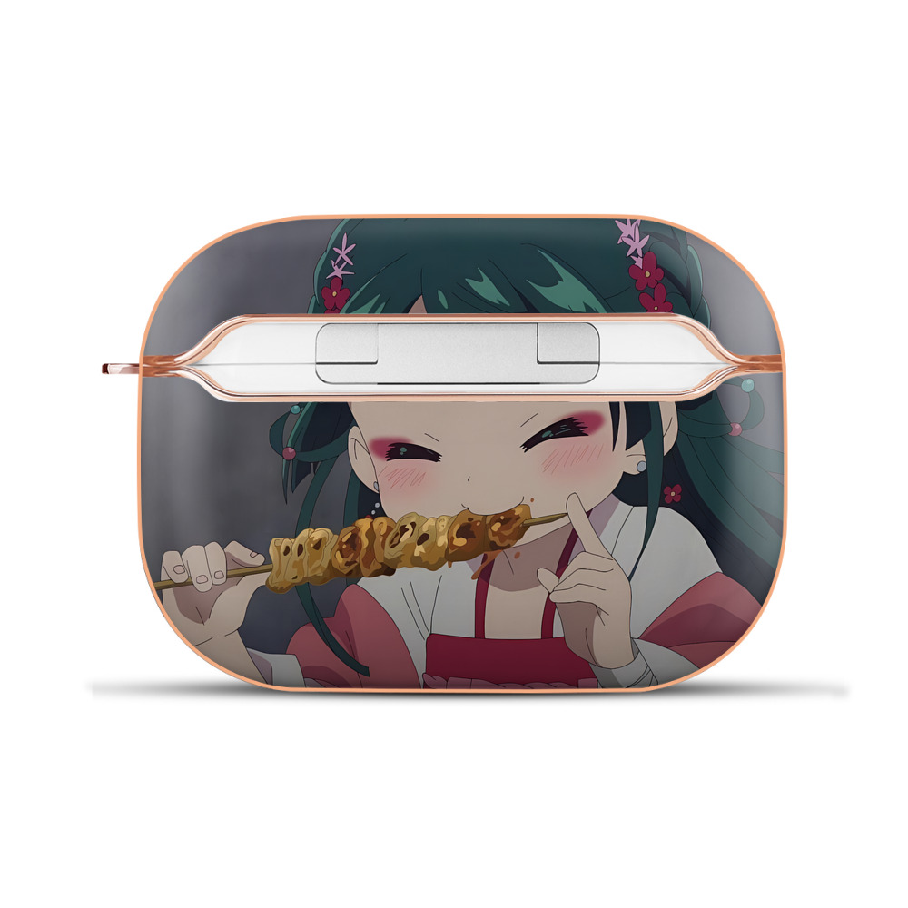 （画像用） 薬屋のひとりごと The Apothecary Diaries 【AirPods Pro用】ハードシェル保護ケース｜耐衝撃・防指紋・カラビナ付き商品仕様