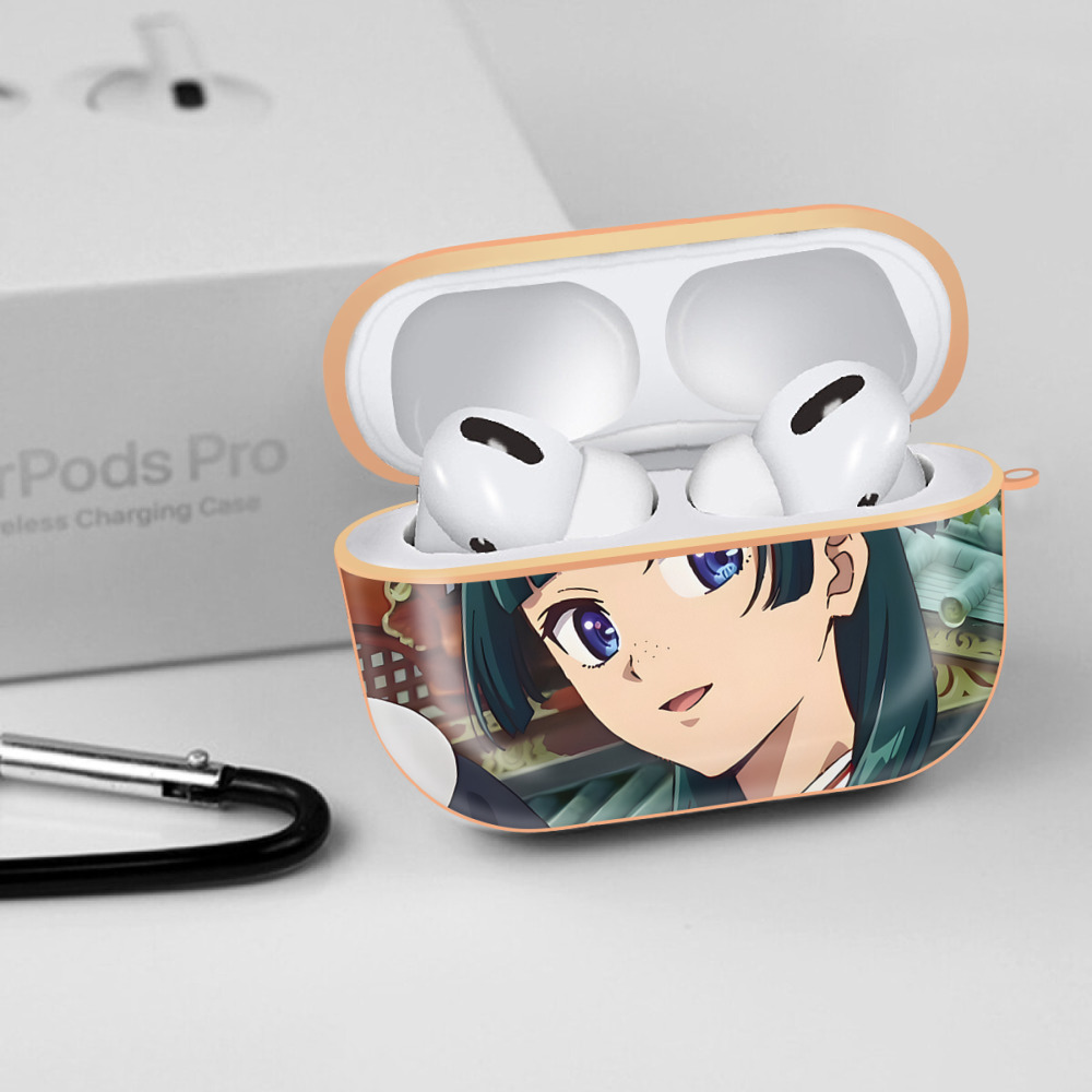薬屋のひとりごと The Apothecary Diaries 【AirPods Pro用】ハードシェル保護ケース｜耐衝撃・防指紋・カラビナ付き商品仕様