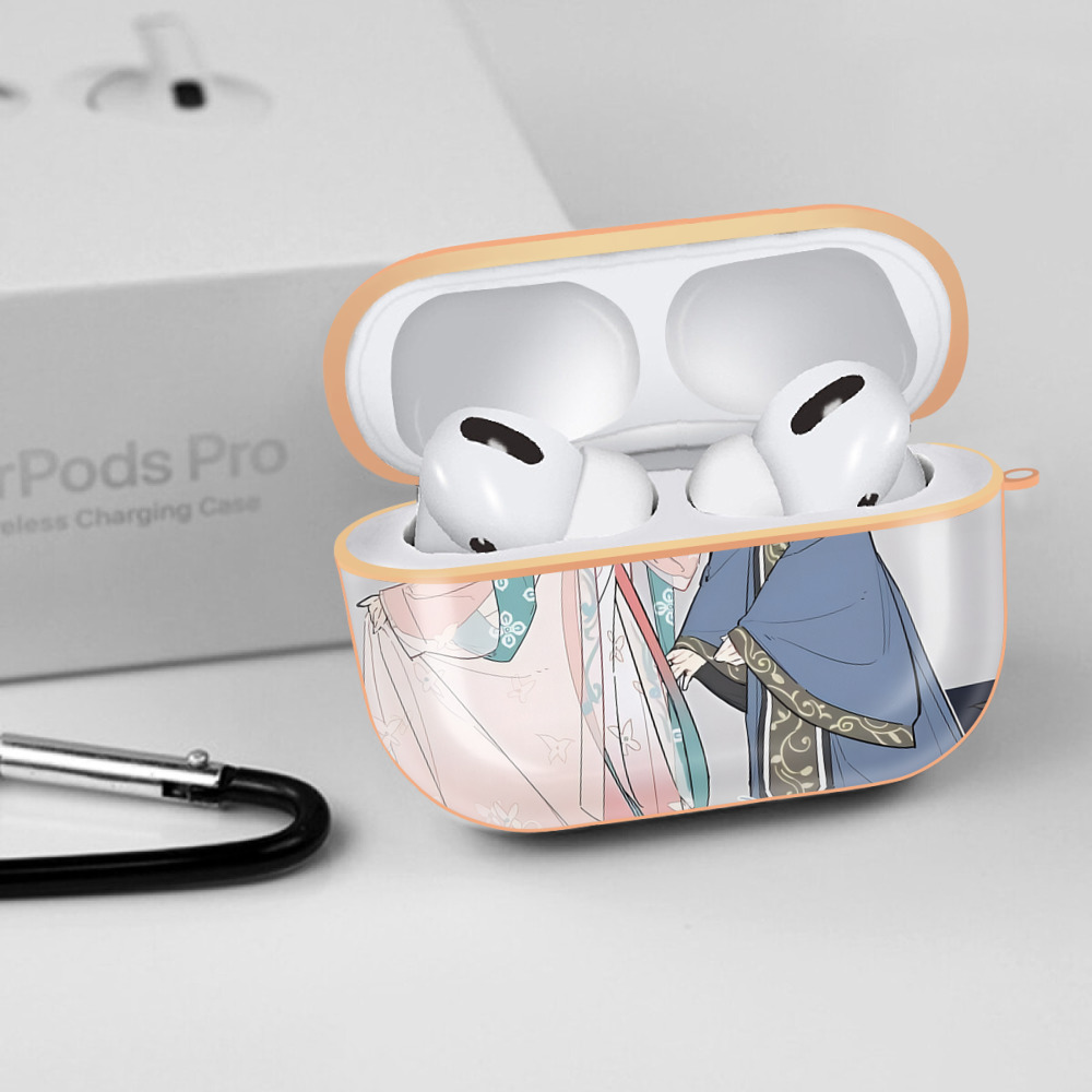 薬屋のひとりごと The Apothecary Diaries 【AirPods Pro用】ハードシェル保護ケース｜耐衝撃・防指紋・カラビナ付き商品仕様