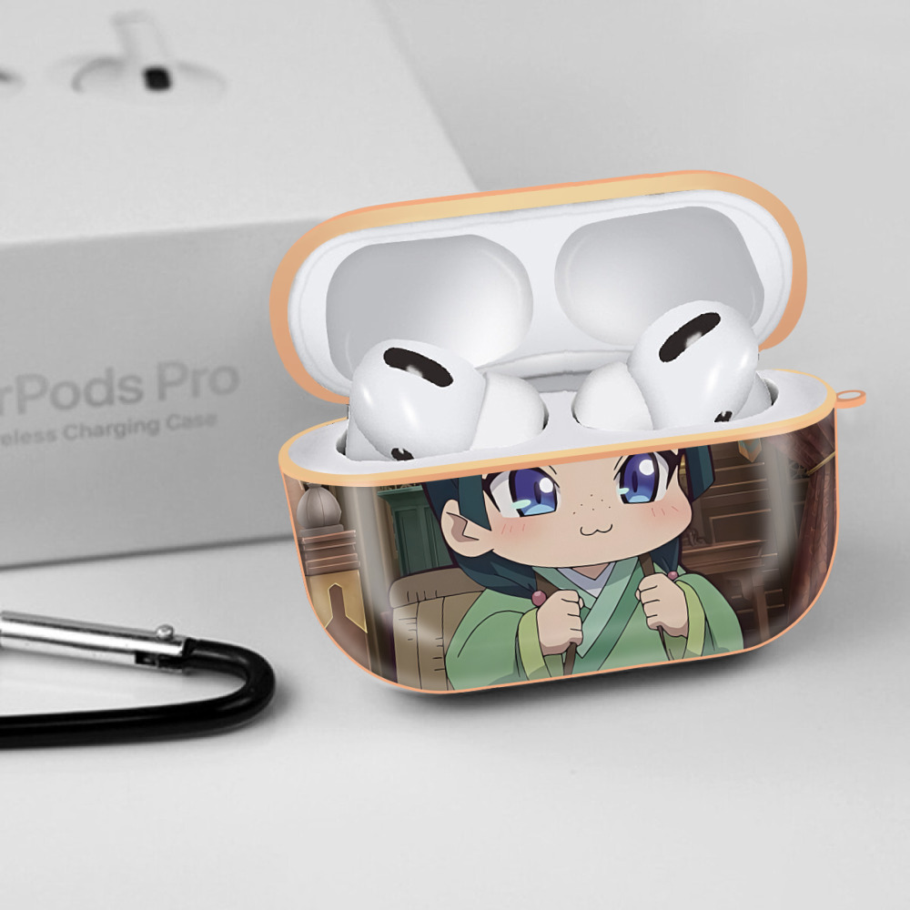 薬屋のひとりごと The Apothecary Diaries 【AirPods Pro用】ハードシェル保護ケース｜耐衝撃・防指紋・カラビナ付き商品仕様