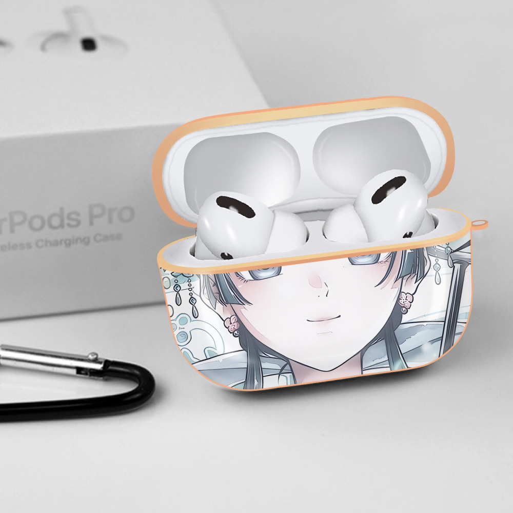 薬屋のひとりごと The Apothecary Diaries 【AirPods Pro用】ハードシェル保護ケース｜耐衝撃・防指紋・カラビナ付き商品仕様