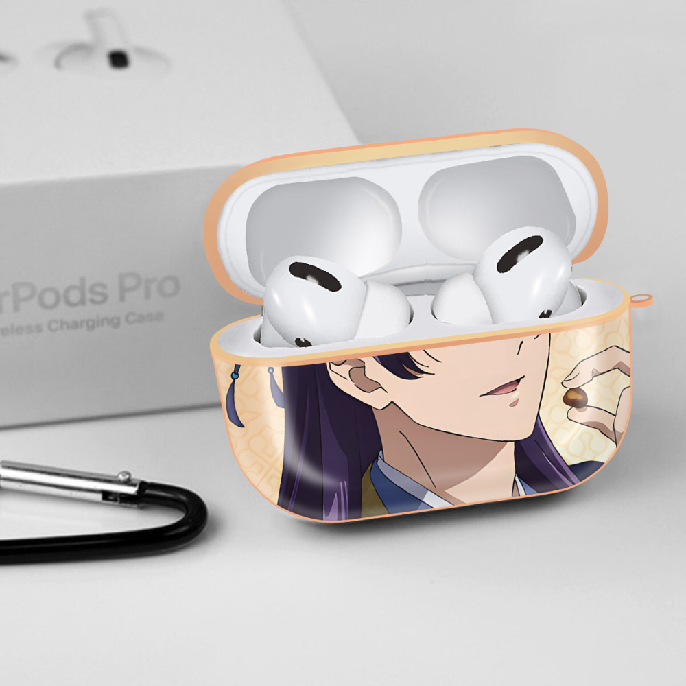 薬屋のひとりごと The Apothecary Diaries 【AirPods Pro用】ハードシェル保護ケース｜耐衝撃・防指紋・カラビナ付き商品仕様