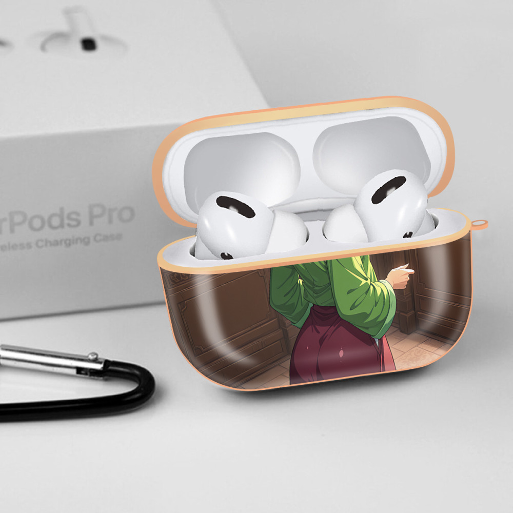 薬屋のひとりごと The Apothecary Diaries 【AirPods Pro用】ハードシェル保護ケース｜耐衝撃・防指紋・カラビナ付き商品仕様