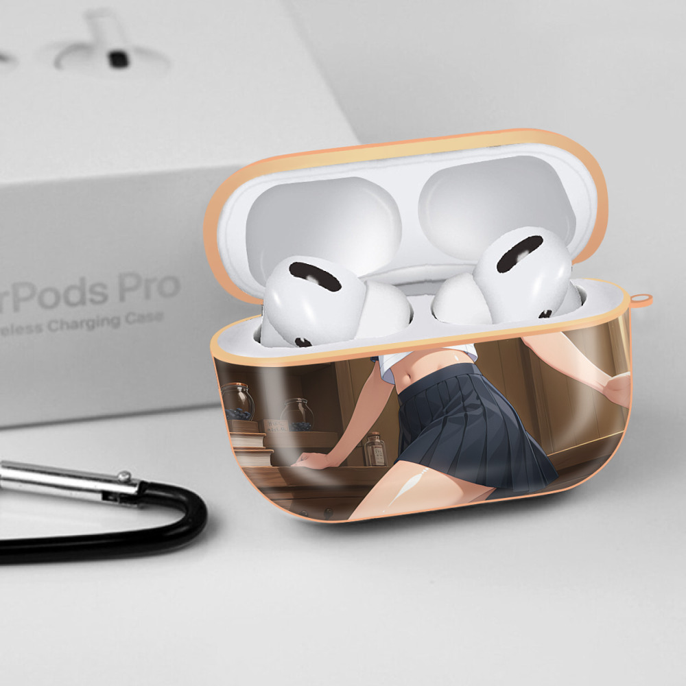 薬屋のひとりごと The Apothecary Diaries 【AirPods Pro用】ハードシェル保護ケース｜耐衝撃・防指紋・カラビナ付き商品仕様