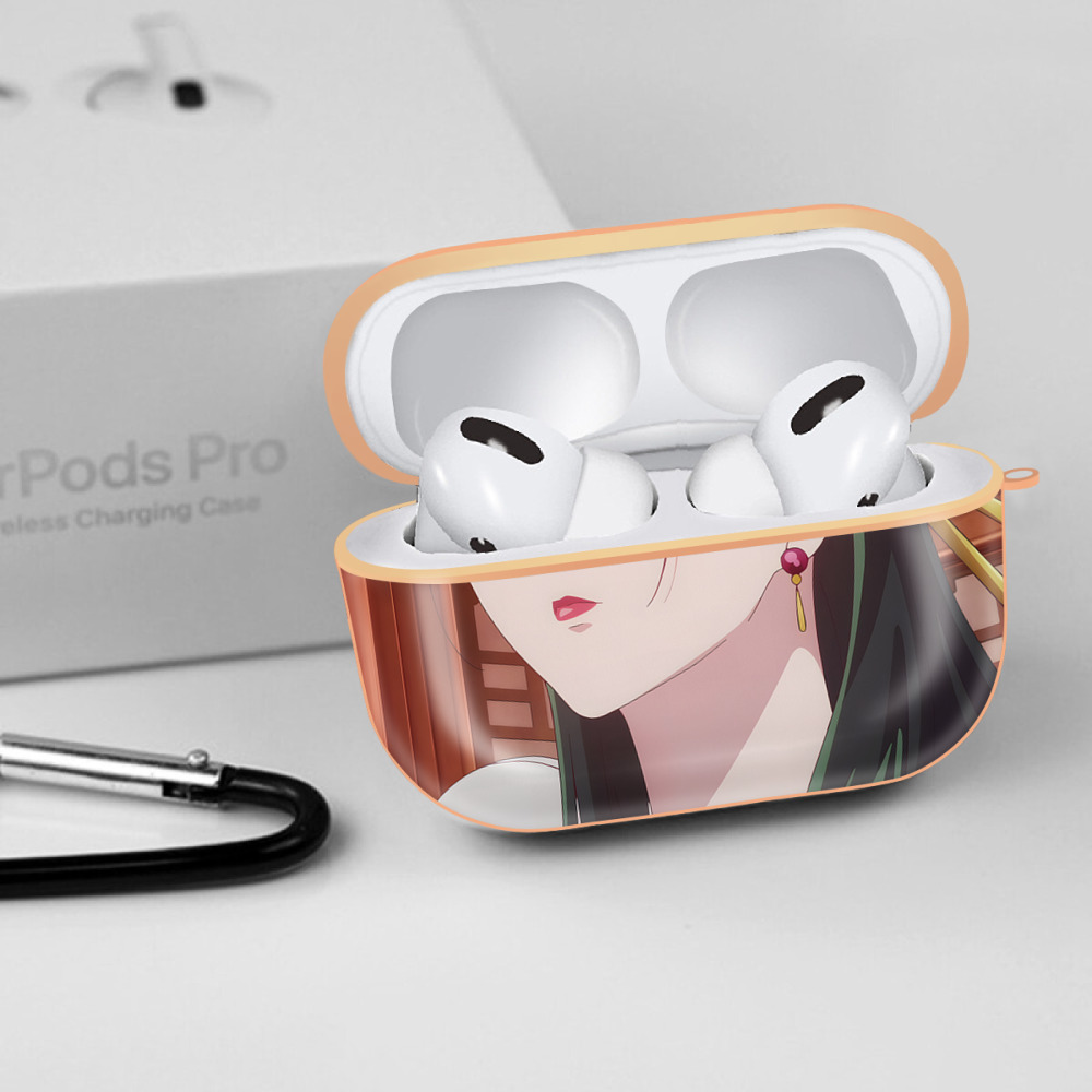 薬屋のひとりごと The Apothecary Diaries 【AirPods Pro用】ハードシェル保護ケース｜耐衝撃・防指紋・カラビナ付き商品仕様