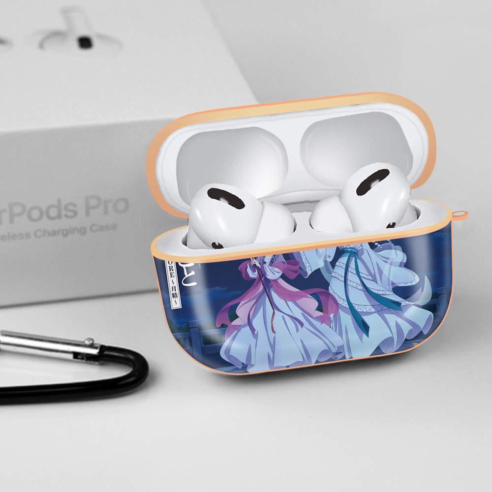 薬屋のひとりごと The Apothecary Diaries 【AirPods Pro用】ハードシェル保護ケース｜耐衝撃・防指紋・カラビナ付き商品仕様