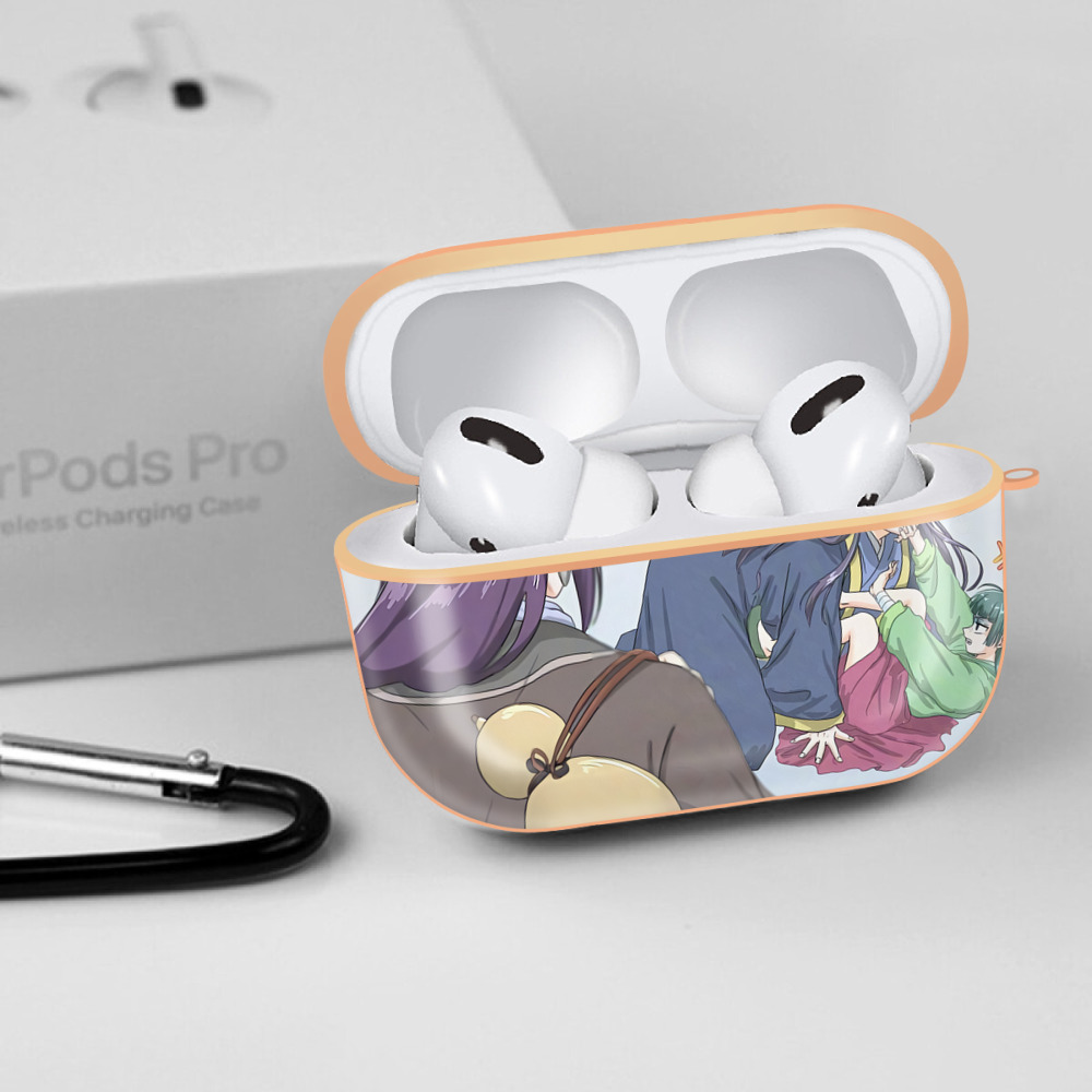 薬屋のひとりごと The Apothecary Diaries 【AirPods Pro用】ハードシェル保護ケース｜耐衝撃・防指紋・カラビナ付き商品仕様