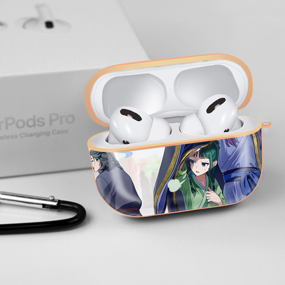 薬屋のひとりごと The Apothecary Diaries 【AirPods Pro用】ハードシェル保護ケース｜耐衝撃・防指紋・カラビナ付き商品仕様