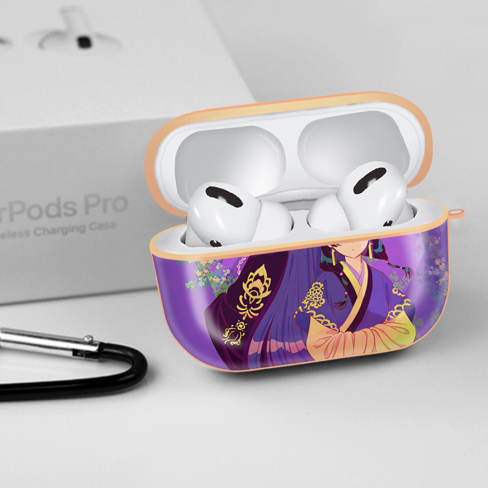 薬屋のひとりごと The Apothecary Diaries 【AirPods Pro用】ハードシェル保護ケース｜耐衝撃・防指紋・カラビナ付き商品仕様