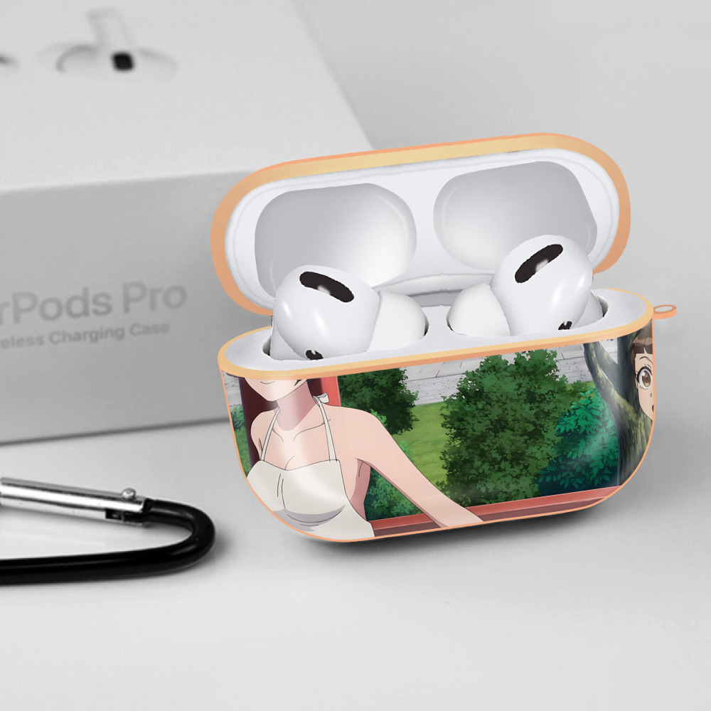 薬屋のひとりごと The Apothecary Diaries 【AirPods Pro用】ハードシェル保護ケース｜耐衝撃・防指紋・カラビナ付き商品仕様