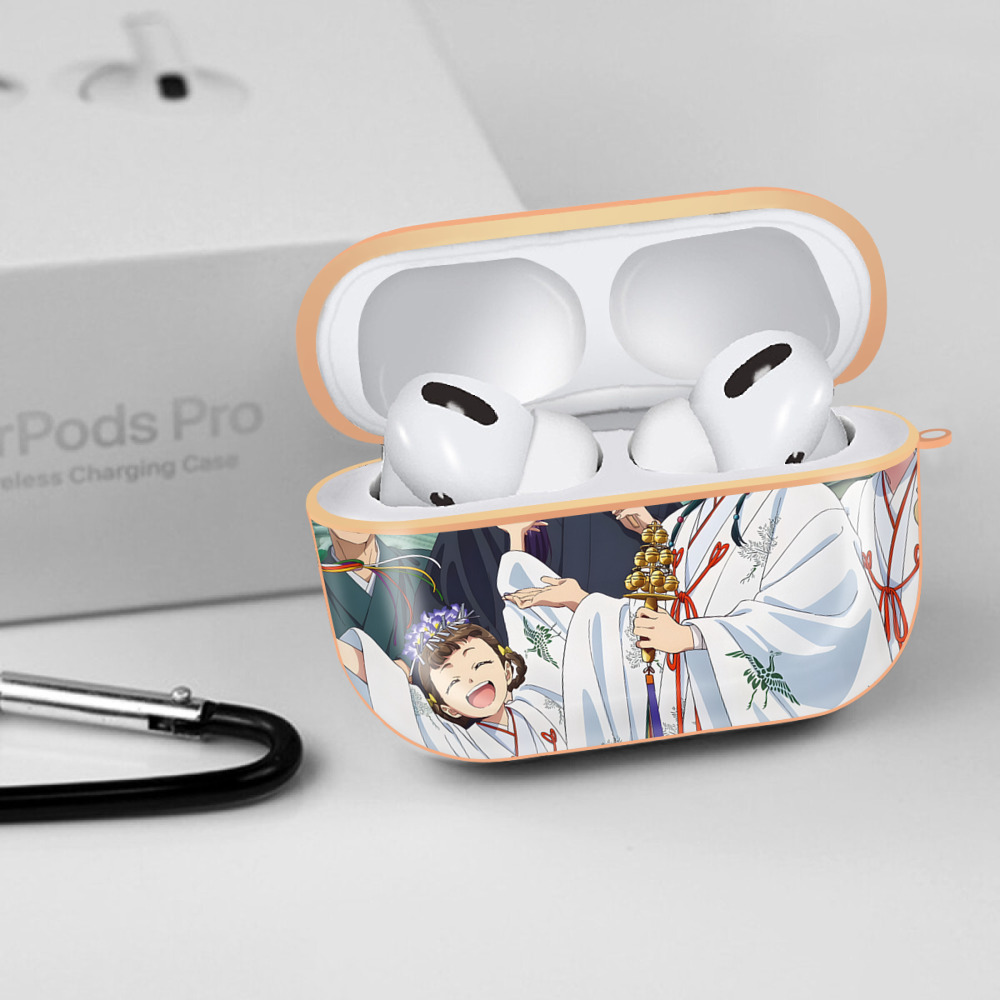 薬屋のひとりごと The Apothecary Diaries 【AirPods Pro用】ハードシェル保護ケース｜耐衝撃・防指紋・カラビナ付き商品仕様