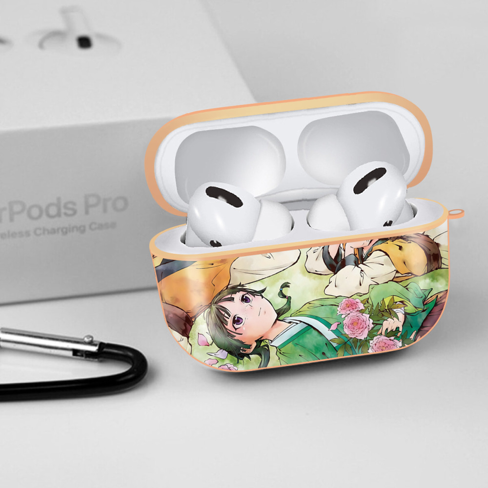 薬屋のひとりごと The Apothecary Diaries 【AirPods Pro用】ハードシェル保護ケース｜耐衝撃・防指紋・カラビナ付き商品仕様