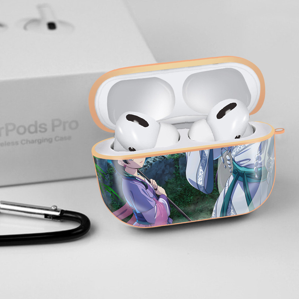 薬屋のひとりごと The Apothecary Diaries 【AirPods Pro用】ハードシェル保護ケース｜耐衝撃・防指紋・カラビナ付き商品仕様