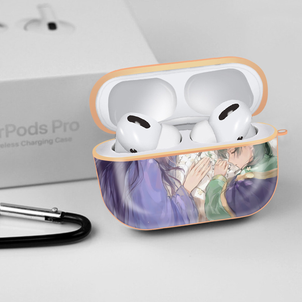 薬屋のひとりごと The Apothecary Diaries 【AirPods Pro用】ハードシェル保護ケース｜耐衝撃・防指紋・カラビナ付き商品仕様