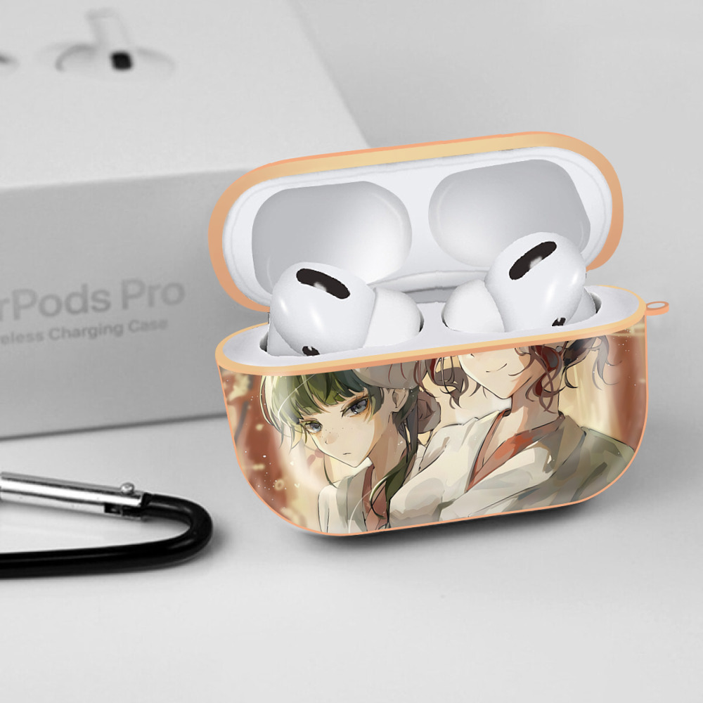 薬屋のひとりごと The Apothecary Diaries 【AirPods Pro用】ハードシェル保護ケース｜耐衝撃・防指紋・カラビナ付き商品仕様