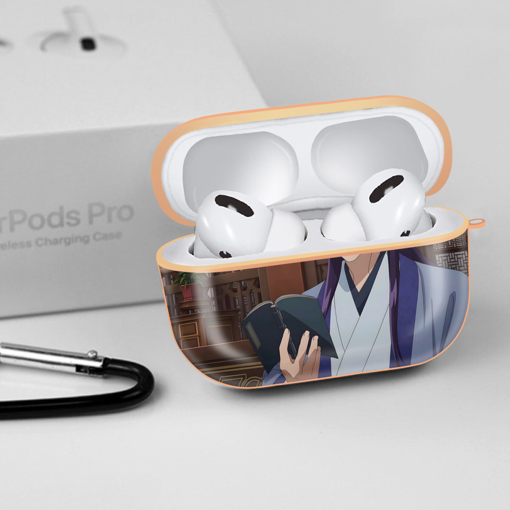 薬屋のひとりごと The Apothecary Diaries 【AirPods Pro用】ハードシェル保護ケース｜耐衝撃・防指紋・カラビナ付き商品仕様