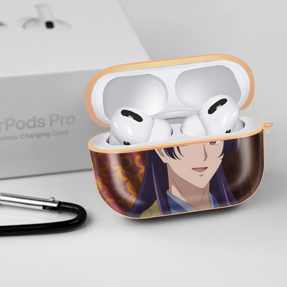 薬屋のひとりごと The Apothecary Diaries 【AirPods Pro用】ハードシェル保護ケース｜耐衝撃・防指紋・カラビナ付き商品仕様