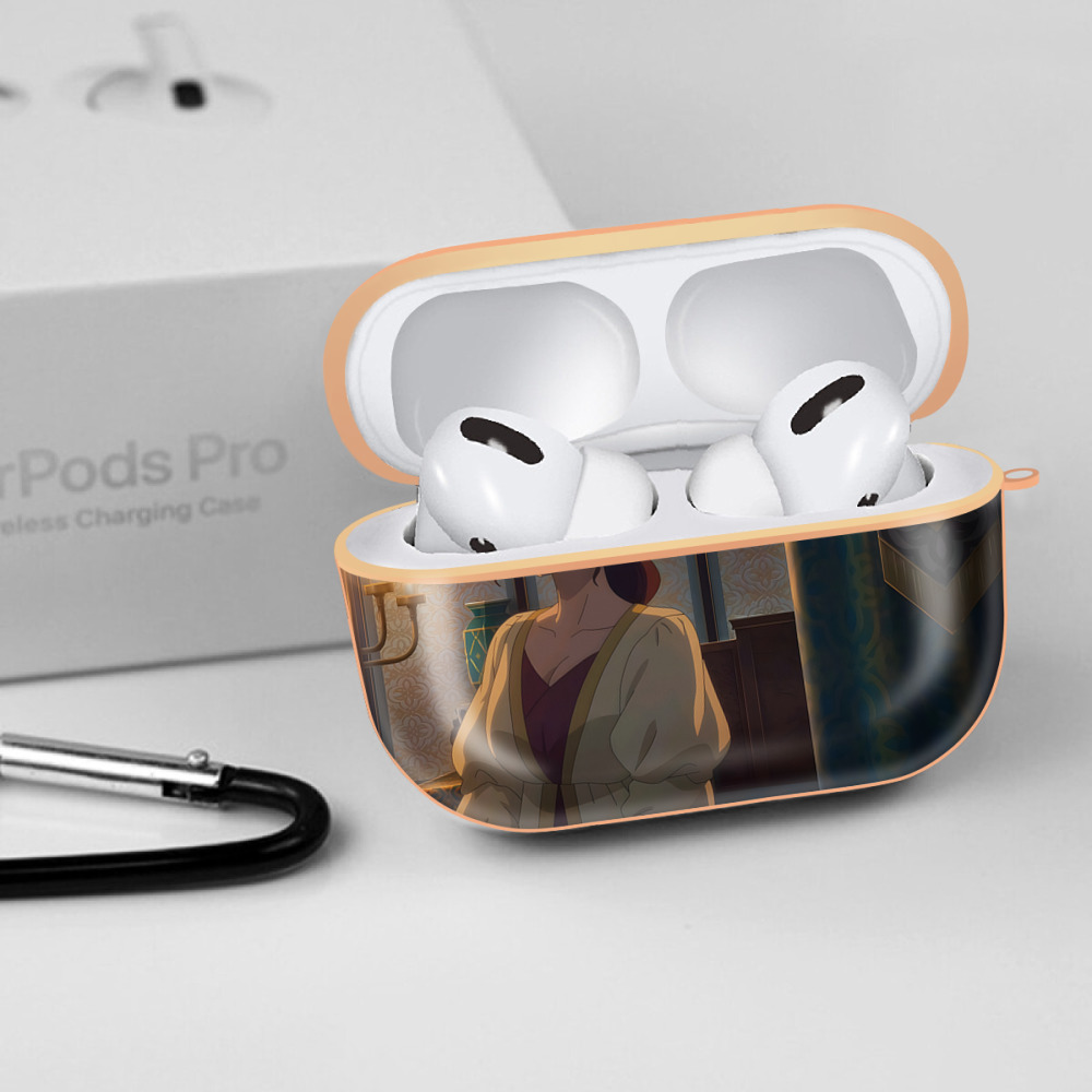 薬屋のひとりごと The Apothecary Diaries 【AirPods Pro用】ハードシェル保護ケース｜耐衝撃・防指紋・カラビナ付き商品仕様