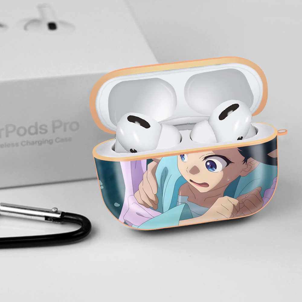 薬屋のひとりごと The Apothecary Diaries 【AirPods Pro用】ハードシェル保護ケース｜耐衝撃・防指紋・カラビナ付き商品仕様