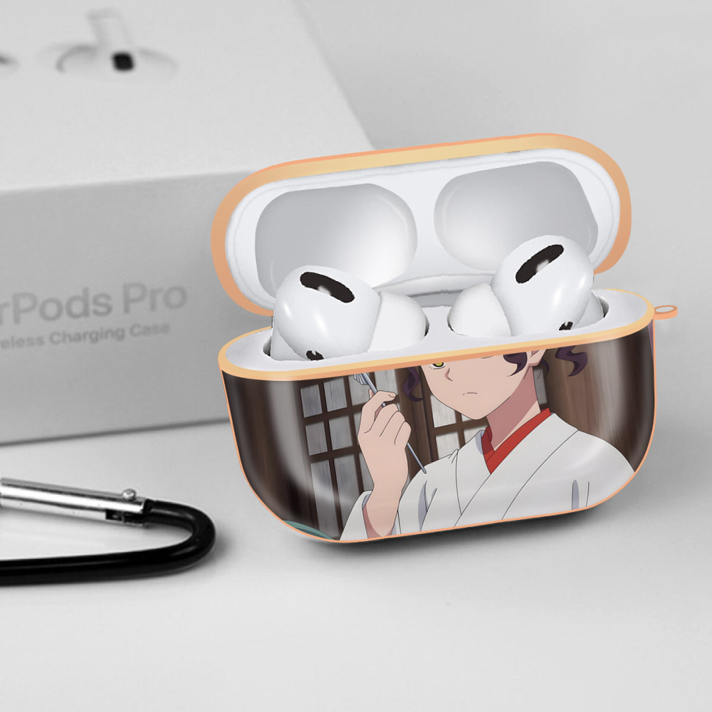 薬屋のひとりごと The Apothecary Diaries 【AirPods Pro用】ハードシェル保護ケース｜耐衝撃・防指紋・カラビナ付き商品仕様