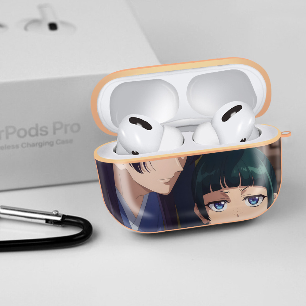 薬屋のひとりごと The Apothecary Diaries 【AirPods Pro用】ハードシェル保護ケース｜耐衝撃・防指紋・カラビナ付き商品仕様