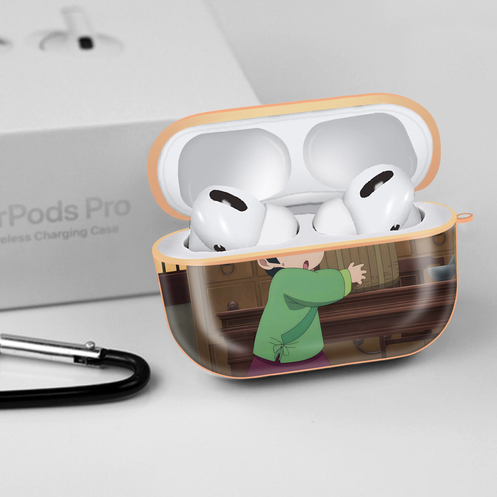 薬屋のひとりごと The Apothecary Diaries 【AirPods Pro用】ハードシェル保護ケース｜耐衝撃・防指紋・カラビナ付き商品仕様