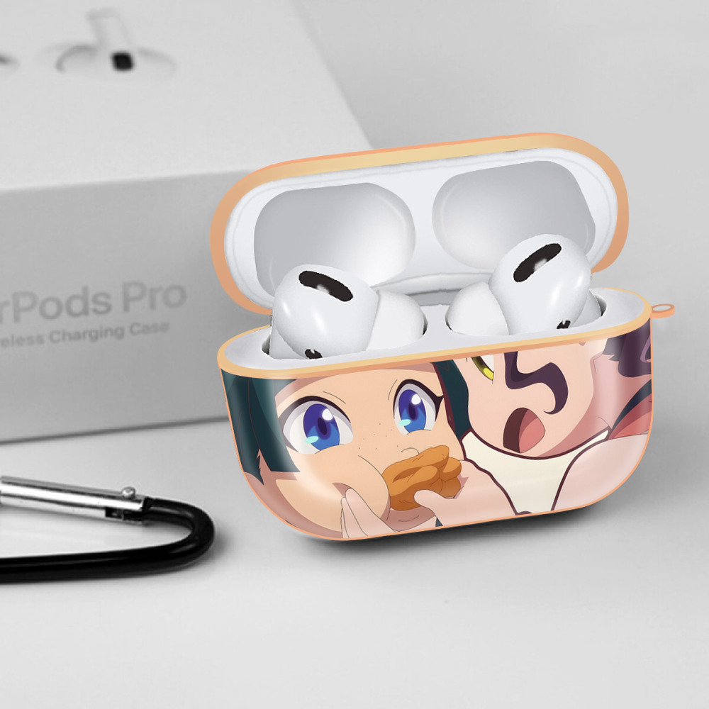 薬屋のひとりごと The Apothecary Diaries 【AirPods Pro用】ハードシェル保護ケース｜耐衝撃・防指紋・カラビナ付き商品仕様