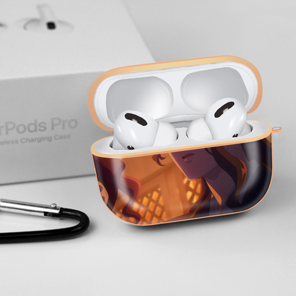 薬屋のひとりごと The Apothecary Diaries 【AirPods Pro用】ハードシェル保護ケース｜耐衝撃・防指紋・カラビナ付き商品仕様