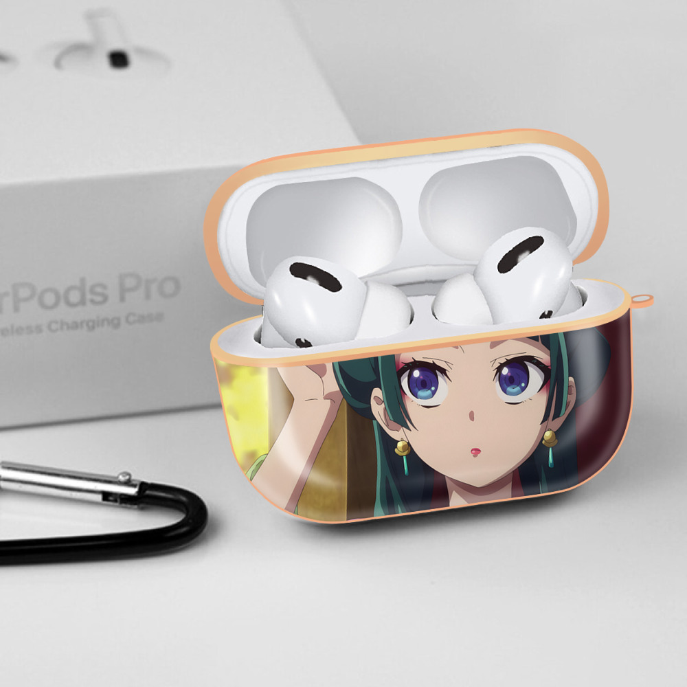 薬屋のひとりごと The Apothecary Diaries 【AirPods Pro用】ハードシェル保護ケース｜耐衝撃・防指紋・カラビナ付き商品仕様