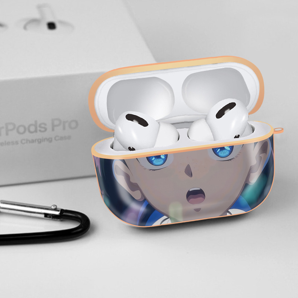 薬屋のひとりごと The Apothecary Diaries 【AirPods Pro用】ハードシェル保護ケース｜耐衝撃・防指紋・カラビナ付き商品仕様