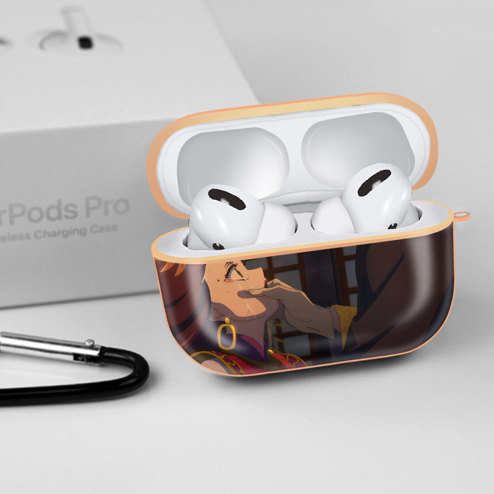 薬屋のひとりごと The Apothecary Diaries 【AirPods Pro用】ハードシェル保護ケース｜耐衝撃・防指紋・カラビナ付き商品仕様