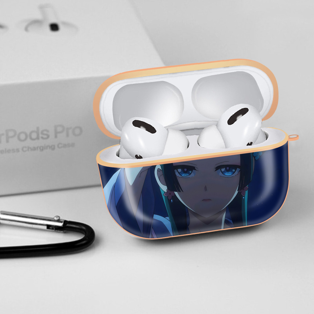 薬屋のひとりごと The Apothecary Diaries 【AirPods Pro用】ハードシェル保護ケース｜耐衝撃・防指紋・カラビナ付き商品仕様