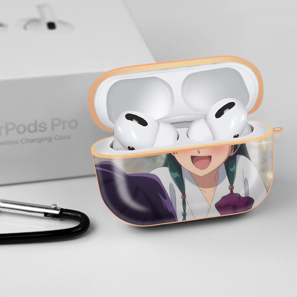 薬屋のひとりごと The Apothecary Diaries 【AirPods Pro用】ハードシェル保護ケース｜耐衝撃・防指紋・カラビナ付き商品仕様