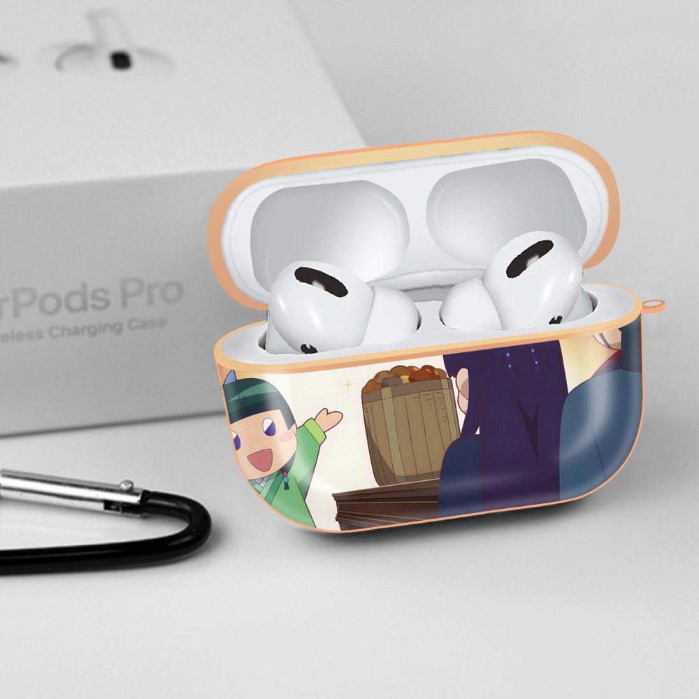 薬屋のひとりごと The Apothecary Diaries 【AirPods Pro用】ハードシェル保護ケース｜耐衝撃・防指紋・カラビナ付き商品仕様