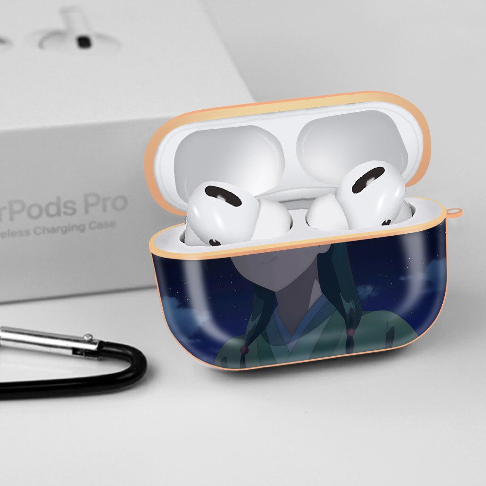 薬屋のひとりごと The Apothecary Diaries 【AirPods Pro用】ハードシェル保護ケース｜耐衝撃・防指紋・カラビナ付き商品仕様