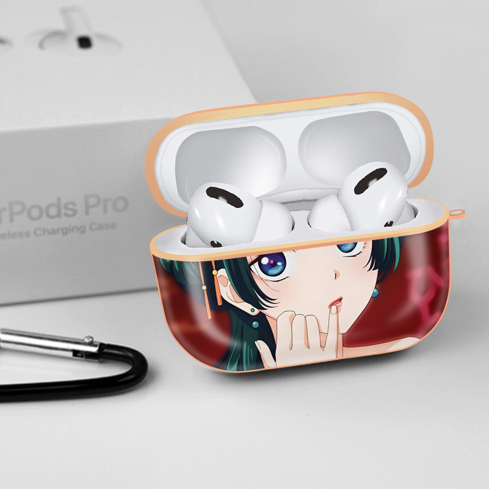 薬屋のひとりごと The Apothecary Diaries 【AirPods Pro用】ハードシェル保護ケース｜耐衝撃・防指紋・カラビナ付き商品仕様