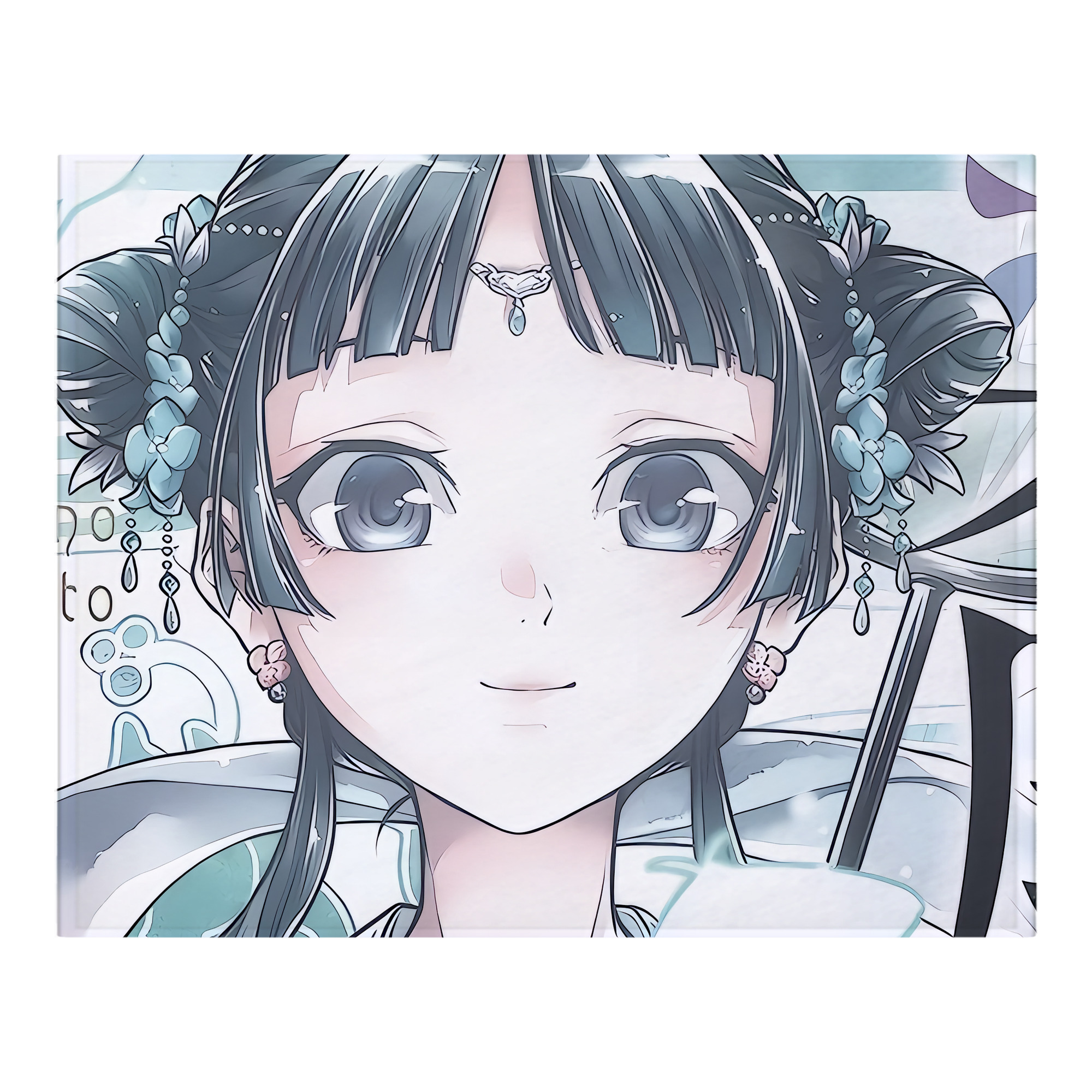（画像用） 薬屋のひとりごと The Apothecary Diaries フランネルブランケット・多サイズ対応（横型）