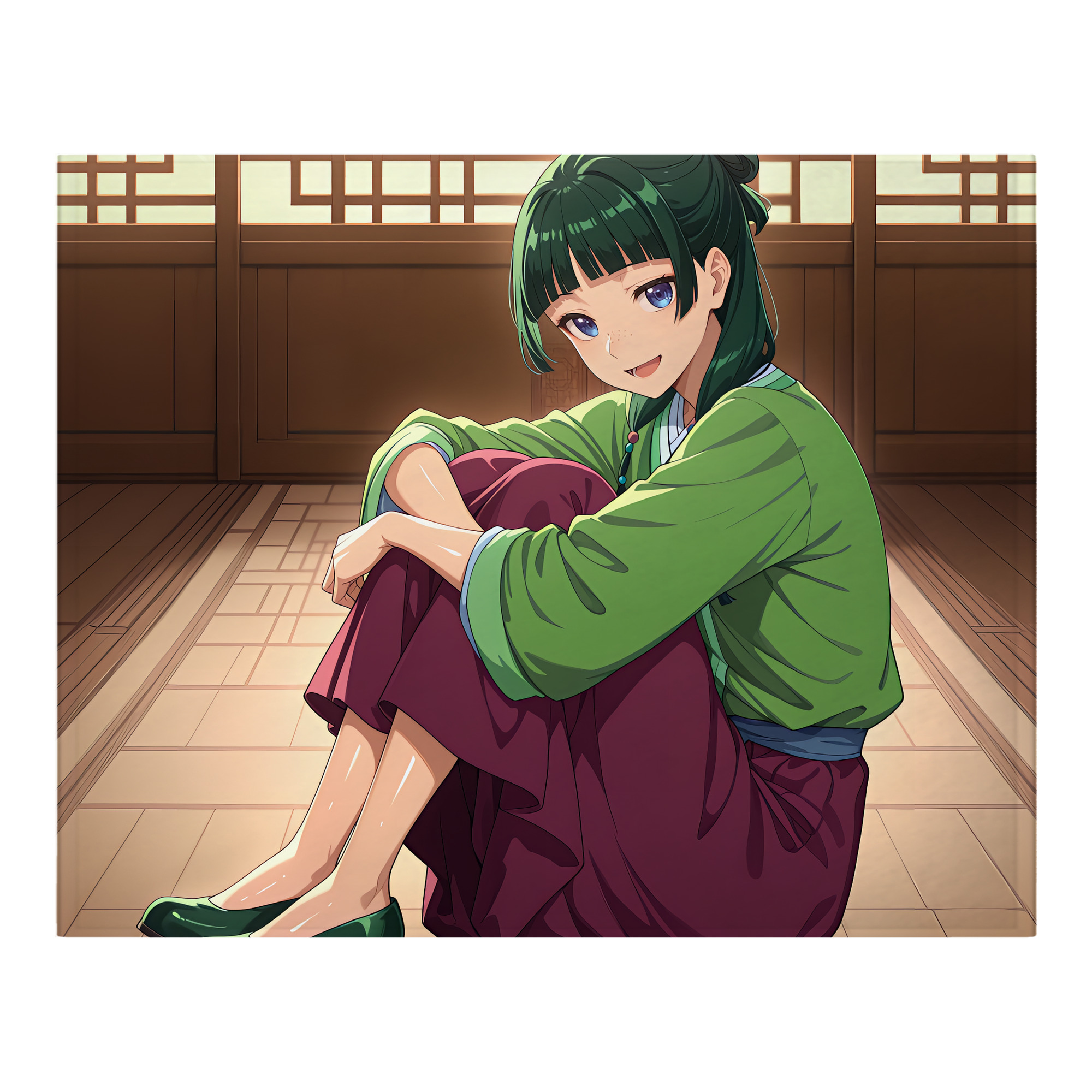 （画像用） 薬屋のひとりごと The Apothecary Diaries フランネルブランケット・多サイズ対応（横型）