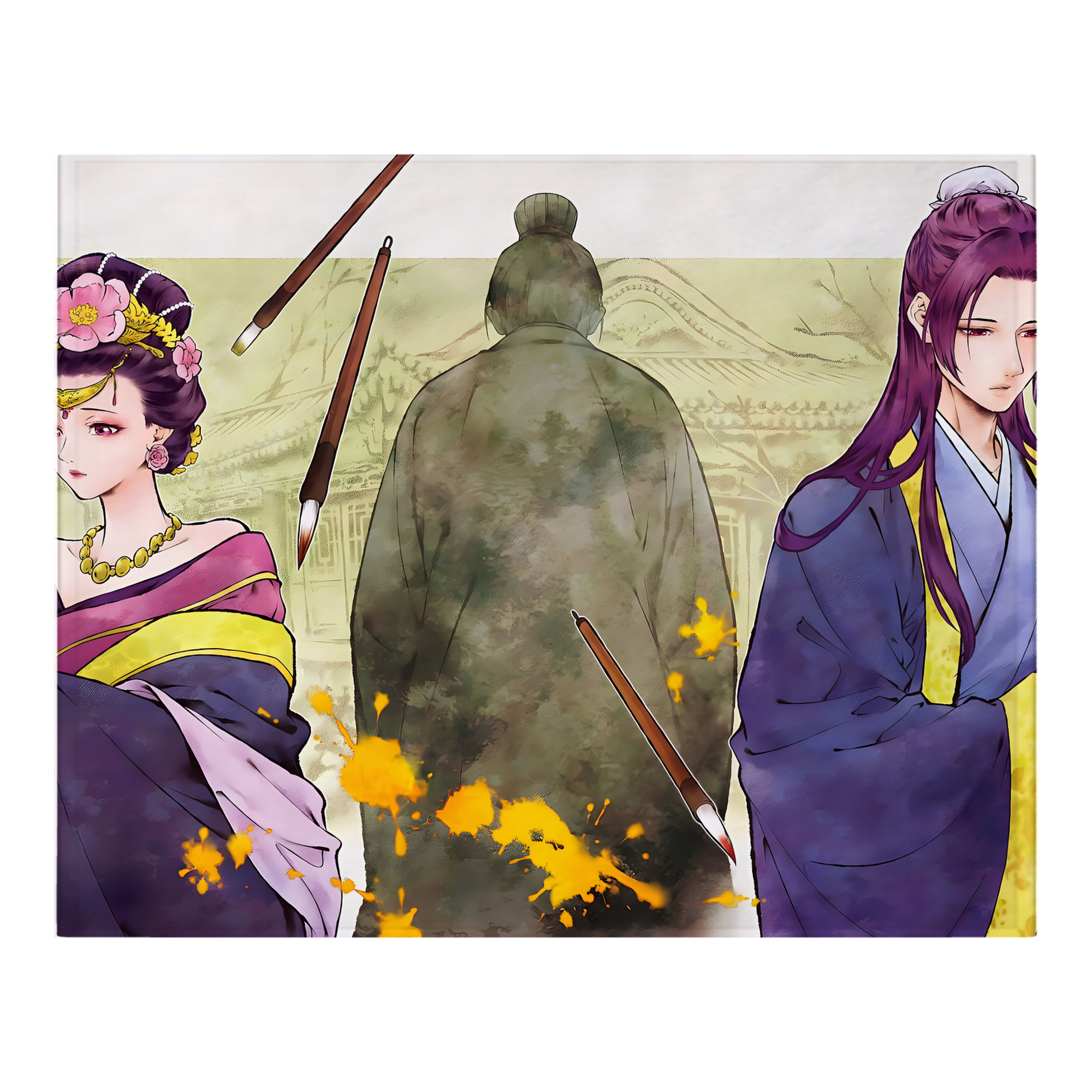 （画像用） 薬屋のひとりごと The Apothecary Diaries フランネルブランケット・多サイズ対応（横型）