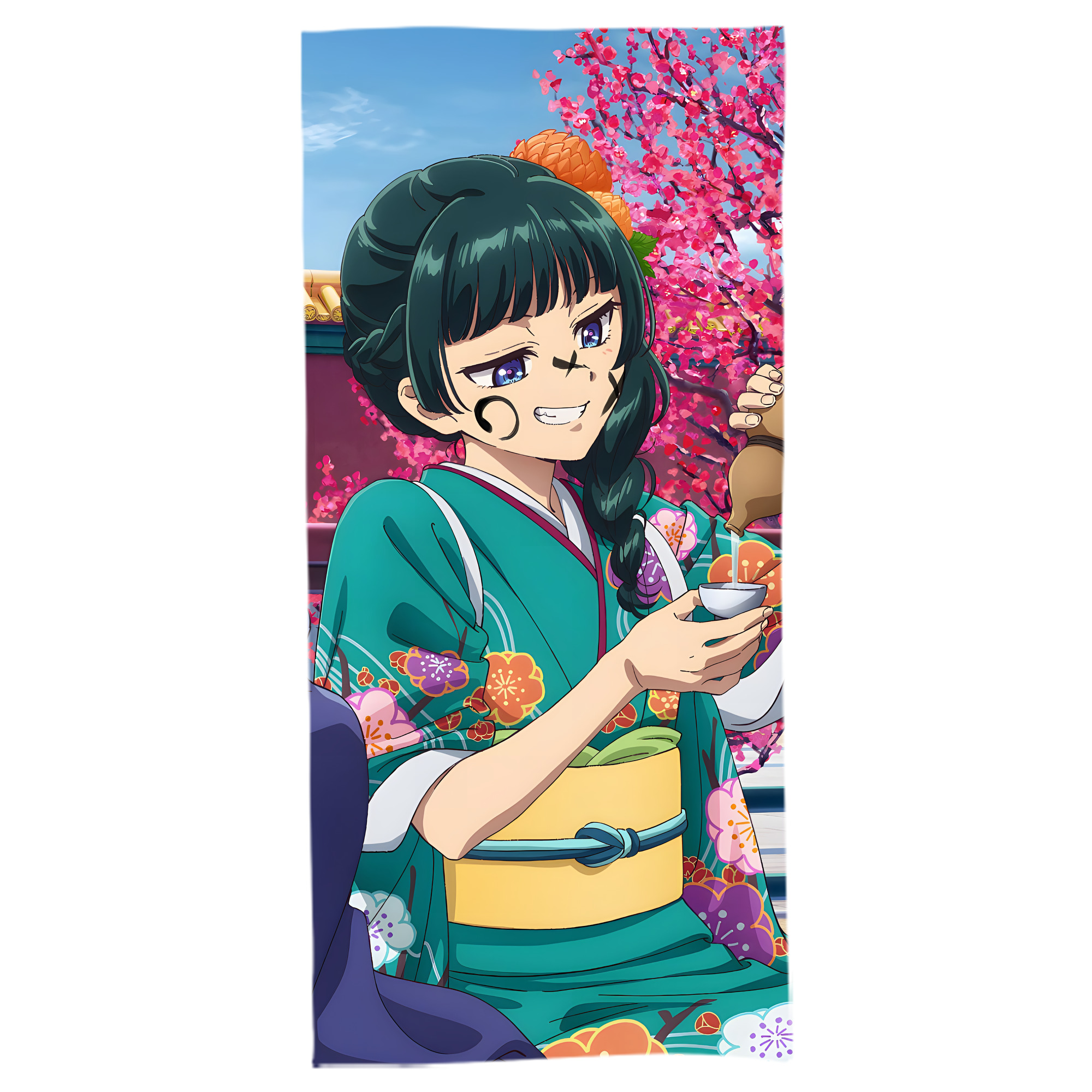 （画像用） 薬屋のひとりごと The Apothecary Diaries 大判バスタオル 70×140cm 吸水速乾 柔らかい肌触り